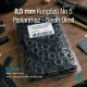 8.5 mm Eyelet 21/64" Black Okside Stainless 500 Pcs/Pack ER0005PPKSO