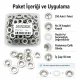 25/64" Eyelet Stainless Steel Free Nickel Inner Diameter 10 mm (250 Pcs/Pack) ER0024PPK