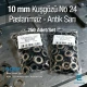 10 mm Eyelet Stainless Steel Antique Brass 25/64" (250 Pcs/Pack) ER0024PPKAS