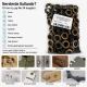 10 mm Antique Brass-Tone Stainless Metal Eyelet Capsule for Textile and Leather Applications, 250 pcs Pack