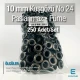 10 mm Kuşgözü Füme - Siyah Nikel Paslanmaz No 24 (250 Ad/Paket) ER0024PPKBN