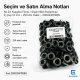 10 mm / 0.39 in Inner Diameter Black Nickel-Tone Stainless Metal Eyelet Capsule for bags, jackets, and textiles, 250 pcs/Pack