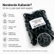 No 24 Kuşgözü Siyah Oksit Paslanmaz Çelik 10 mm İç Çap 250 Adet/Paket, çanta ve ayakkabı üretiminde güvenilir malzeme