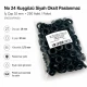 No 24 Kuşgözü Siyah Oksit Paslanmaz Çelik 10 mm İç Çap 250 Adet/Paket, çanta ve ayakkabı üretiminde güvenilir malzeme