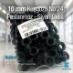 10 mm Eyelet Stainless Steel Black Oxide 25/64" (250 Pcs/Pack) ER0024PPKSO