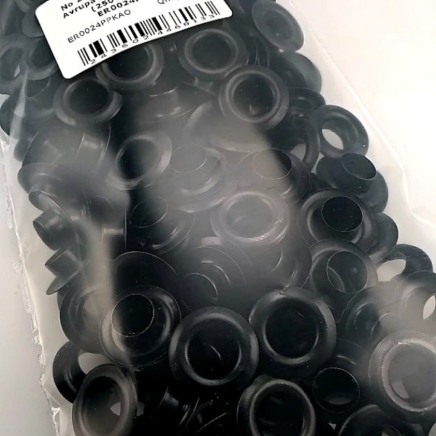 10 mm Eyelet Stainless Steel Black Oxide 25/64" (250 Pcs/Pack) ER0024PPKSO