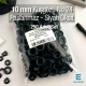 10 mm Eyelet Stainless Steel Black Oxide 25/64" (250 Pcs/Pack) ER0024PPKSO