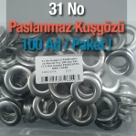 Eyelet 11/16" Stainless 17 mm 100 Ad / Pack ER0031PPK