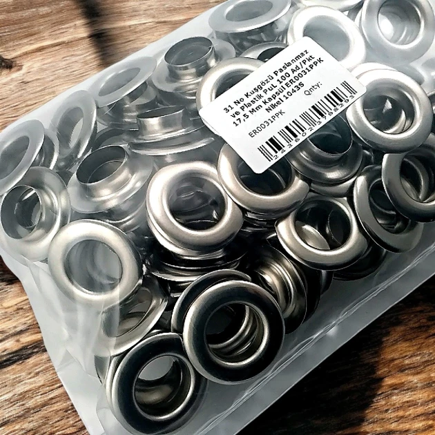 Eyelet 11/16" Stainless 17 mm 100 Ad / Pack ER0031PPK