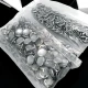 Frosted Pearlescent Snap Fastener, 10.5 mm Stainless Steel, 100 Pieces/Pack ERBCLK0008BBSD