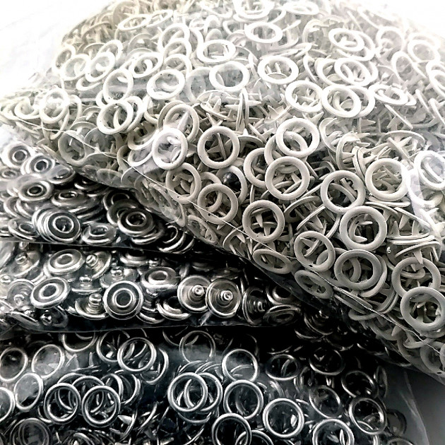 Bebe Çıt Çıtı8 mm Kemik Renk Klikıt Çıtçıt 250 Adet ERBCLK0008PKKemik