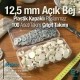 Plastik Kapaklı 12,5 mm Çıtçıt Takımı Açık Bej - Gümüş 3 Alt Parça 100 adet/pkt ERC00125PLABej