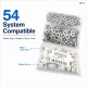 12.5 mm / 0.49 in Light Powder Pink Plastic-Capped Snap Fastener for babywear and lightweight textiles