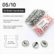 12.5 mm Baby Pink Plastic Cap Snap Fasteners for lightweight textile products