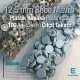 12.5 mm Snap Fastener Set, Baby Blue with Plastic Cover - Silver, 3 Bottom Pieces, 100 pieces/pack ERC00125PLMavi