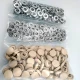 12.5 mm - 0,49" Snap Fastener Set with Coffee Milk Plastic Cap - Silver 3 Bottom Pieces 100 pieces/pack ERC00125PLSKahve