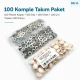 12.5 mm / 0.49 in 54 System Light Salmon Plastic Capped Snap Fastener for babywear and children's apparel
