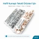12.5 mm / 0.49 in 54 System Light Salmon Plastic Capped Snap Fastener for babywear and children's apparel