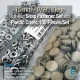 Snap Fastener Set with 0,59" - 15 mm Plastic Cover Biege 100 pieces/pack ERC0015PLBej