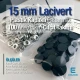 Çıtçıt Takımı 15 mm Plastik Lacivert Kapaklı 100 adet/pkt ERC0015PLDBlue