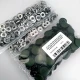 17 mm - 0,67" Military Khaki Green Plastic Cap Snap Fastener Set with 100 pieces/pack ERC0017PLAHYesil