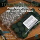 17 mm - 0,67" Military Khaki Green Plastic Cap Snap Fastener Set with 100 pieces/pack ERC0017PLAHYesil