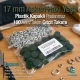 17 mm - 0,67" Military Khaki Green Plastic Cap Snap Fastener Set with 100 pieces/pack ERC0017PLAHYesil
