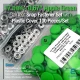 17 mm - 0,67" Snap Fastener Set with Cap Plastic Apple Green 100 pieces/pack ERC0017PLEYesil