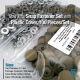 17 mm Snap Fastener Set with Cap Plastic 0,67" Coffee Khaki 100 pieces/pack ERC0017PLKHaki