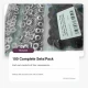 17 mm Aubergine Purple Plastic-Capped Snap Fastener Set for Apparel and Accessories