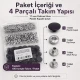 17 mm Aubergine Purple Plastic-Capped Snap Fastener Set for Apparel and Accessories