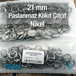 21 mm Snap Fastener with Claws, 75 Pieces/Pack ERCD00210PR