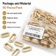 Oval Kuşgözü 2 cm Gold 50 Adet/Paket Pirinç - Modern ve estetik görünüm sunan dayanıklı aksesuar