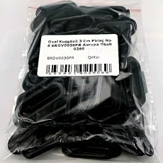 Oval Kuşgözü 2,5 cm Avrupa Siayh Mat Pirinç EROV0025PRPromo1