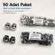 Double-Hole Mine-Style Plastic Cord Lock 4 mm / 0.16 in for sportswear and bags