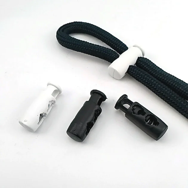 Plastic Stopper Two Hole 4 mm Hole Diameter 100 Pcs/Packet H004416Promo