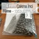 4 mm 0.16" Imitation Pearls Black Nickel Color (1250 pieces / Pack) INC0004BN