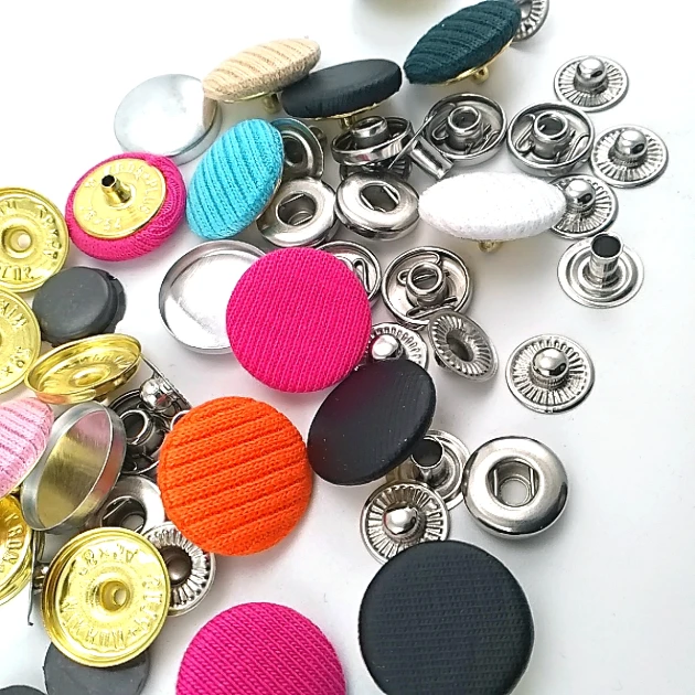 24 L 15 mm Fabric Cover Snap Button, 100 Pcs/Pack – KAP0024CT