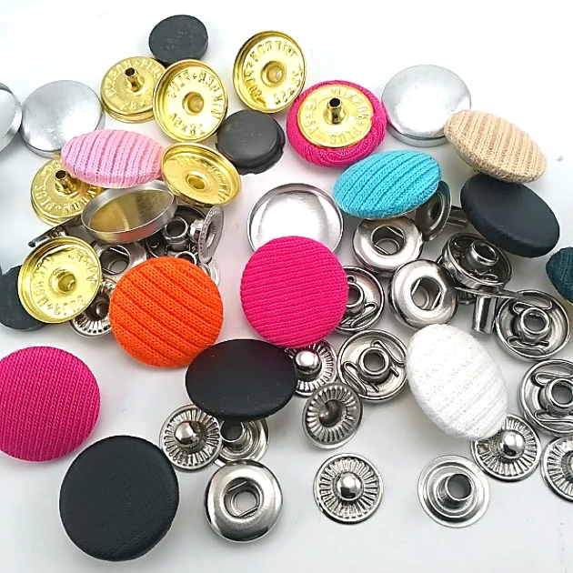 24 L 15 mm Fabric Cover Snap Button, 100 Pcs/Pack – KAP0024CT