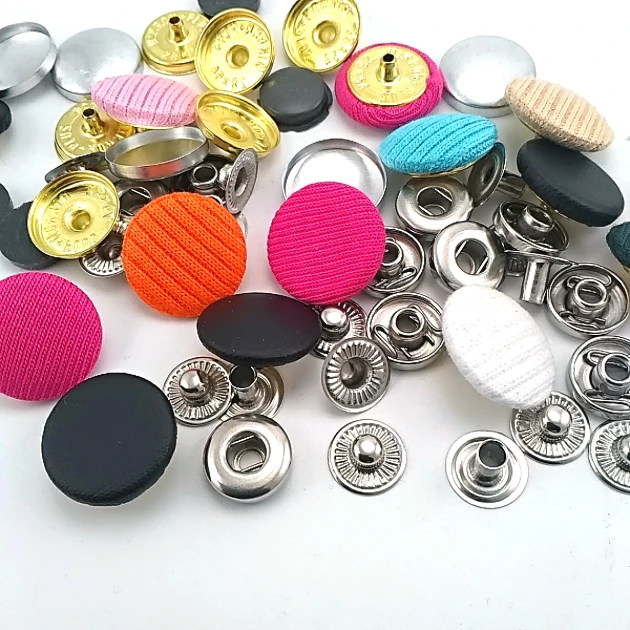 24 L 15 mm Fabric Cover Snap Button, 100 Pcs/Pack – KAP0024CT