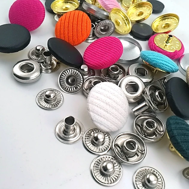 24 L 15 mm Fabric Cover Snap Button, 100 Pcs/Pack – KAP0024CT