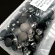 12,5 mm Kot Düğmesi Oynar çanaklı Metalik Siyah 150 Adet/Paket KD0012503PROMO
