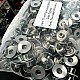 17 mm Jeans Button 0.67" Without Logo Conical Hole 300 Pieces/Pack KD001701PROMO