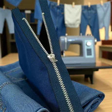 18 cm Pantolon Fermuar #4.5 Metal Fermuar Lacivert ZPM0001PNT