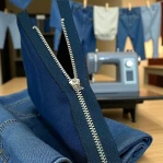 #4.5 7" Pant Zipper Metal Zipper Nickel ZPM0001PNT