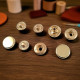 Snap Fasteners 12 mm 0,47" Special Coating Color - Snap Button 54 System SB 1877