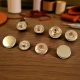 Snap Fasteners 12 mm 0,47" Special Coating Color - Snap Button 54 System SB 1877