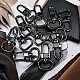 Keychain Hook 1,5 cm -0.6" Black Nickel Color Parrot Hook 50 Pieces / Pack A 546 PROMO1