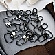 Keychain Hook 1,5 cm -0.6" Black Nickel Color Parrot Hook 50 Pieces / Pack A 546 PROMO1