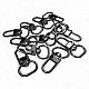 Keychain Hook 1,5 cm -0.6" Black Nickel Color Parrot Hook 50 Pieces / Pack A 546 PROMO1